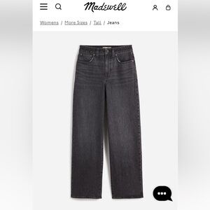 Madewell The Tall Curvy Perfect Vintage Wide-Leg Crop Jean, 29 Tall, 29T